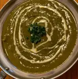 サグチキンカレー Saag Chicken Curry（アジアンダイニング＆バールンビニ）