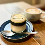 プリンとコーヒーゼリーが出逢った(ドリンクセット)（蒲田カフェ）