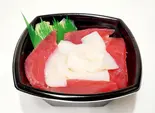 まぐろイカ丼Tuna squid rice bowl（海鮮丼’z 駒込店）
