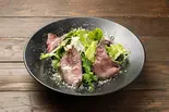 北海道牛ローストビーフサラダ  自家製フレンチドレッシング（maison de A+）