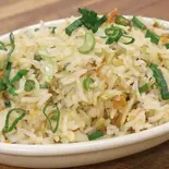 バターガーリックライス Butter Galic Rice（インドアジアンレストランバガィチャ）