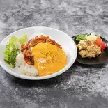 【ポテサラセット】チーズたっぷりキーマカレー（あーちゃんのキーマカレー）