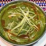 ほうれん草マトンカレー/Sag Mutton Curry（New sitara curry ＆ kebab house）