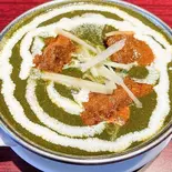 ほうれん草マトンカレー/Sag Mutton Curry（タージマハル一橋学園店）