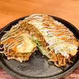 広島焼き（屋台鉄板 三寸）