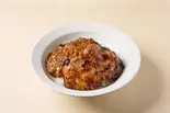 キーマカレー丼+豚ローストッピング（らーめんStand R＆R 1号店）