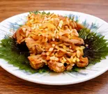 鶏もも肉揚げ特製ソース（大衆菜館）