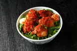 やみつき唐揚げ丼（どんまつ 田園調布）