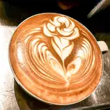黒糖ラテ(ホット)（WANICAFE）