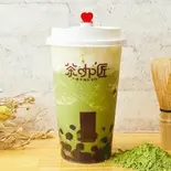 抹茶スムージー Matcha Smoothie(タピオカあり,チーズクリーム無し)（茶咖匠 野方店）