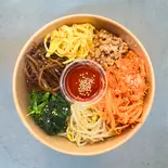 【高タンパク・食物繊維】納豆キムチビビンパ Natto Kimchi Bibimbap（シンチャムトッポッキ 下北沢）