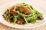 レバーニラ炒め（中華料理揚子江）