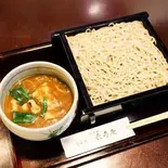 豚カレーせいろそば(乃木坂長寿庵)