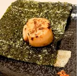 帆立磯辺焼き（意気な寿し処阿部 五反田店）