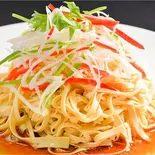 干し豆腐のネギタレかけ（本格中華料理 永利 六本木店）