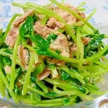 豆苗炒め To-myo Itame（Siddhartha Palace 御嶽山店）