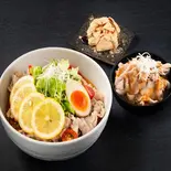 花道定食(豚檸檬冷麺)(豚冷麵 花道 西小山店)