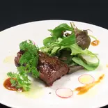 牛サガリ醤油ダレがけ(鉄板焼き Shin.)