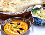 なすチキンマサラカレーセット Eggplant chicken masala curry Set（インドカレースワズ）