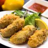 大粒牡蠣フライ(4ヶ)(牡蠣&海老バル EAST BLUE 池袋東口店)
