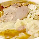 塩ワンタンメン 並盛（珍來 松ヶ丘店）