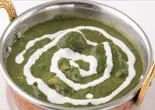 チキンほうれん草カレー (単品)Chicken Spinach Curry（Indian Nepali Restaurant HEERA）
