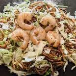 関西風焼きそば エビ（Nari和伊）
