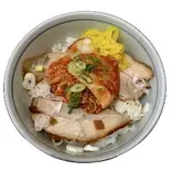 ミニキムチ豚トロ丼(博多ラーメンふくちゃん 千葉幸町店)