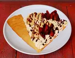 いちごバナナチョコ生クリーム(プレミアムチェリッシュ 六甲道)