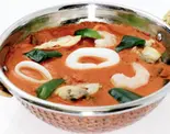 シーフードカレー Seafood Curry（NAMASTE GANESH MAHAL）