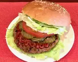 自家製ひき肉のBIGバーガー Big burger Halal（キッチン ローズ）