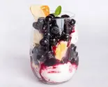 ブルーベリーパフェ（〜おつまみとご飯〜 なごみ亭）