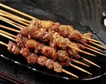 クミン風ラム肉串(新疆羊肉串) 3本(盘点麻辣 尾久店)