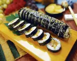 プルコギキンパ(チーズ入り)（オンマのご飯）