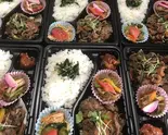 豚カルビ弁当(目玉焼き付き)（オンマのご飯）