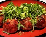ねぎ盛神戸ポン酢 Extra Green Onion with Kobe Ponzu（神戸踊り多幸焼道場 蛸の穴）