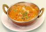 【当店人気No.3】 エビバターマサラカレー Prawn Butter Masala Curry（カビールジー インドカレー）