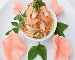 青パパイヤサラダ（ベトナム料理店ビーベト Vị Việt）