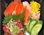 サーモンねぎとろ丼(すしっちょ)
