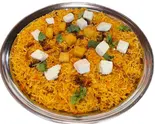 パニールビリヤニ・ライタ(Paneer Biryani・Raita)（INDIAN HALAL RESTAURANT NEW MAHARAJA）