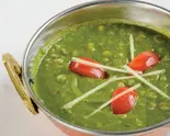 サグダル(豆)+ナン・Sag Dal＆Naan（SpiceHouse）