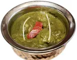 サグチキンカレー sag chicken curry（インド・ネパール料理 Newシタ）