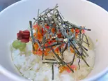 【新商品】海老ちりめんだし茶漬け（からあげ とりいち 広島観音店）