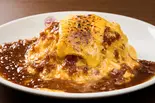 ステーキソースオム&炙りチーズ(肉オムライス専門店 肉とたまご吉祥寺店)