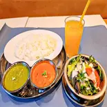 2カレーセット（バサンタ カバブ＆カレー）