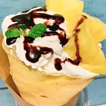 チョコパインクレープ（Jewel クレープ・アイス専門店）