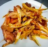 ピリ辛葱チャーシュー（中国酒家 ホルモサ 新青山ビル）