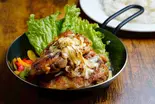 【人気No.3】ダブルチーズチキンステーキ弁当(240g)240g Chicken Cheese Steak Box（【チキンステーキ弁当】Master Of Chicken～小平店～）