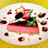 ピンクのチーズケーキ Pink NY cheesecake（GoodTime東京赤坂）