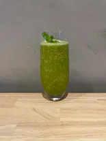 オレンジバナナセロリスムージー リフレッシュ効果（人と地球に優しいカフェ はぐくみ）